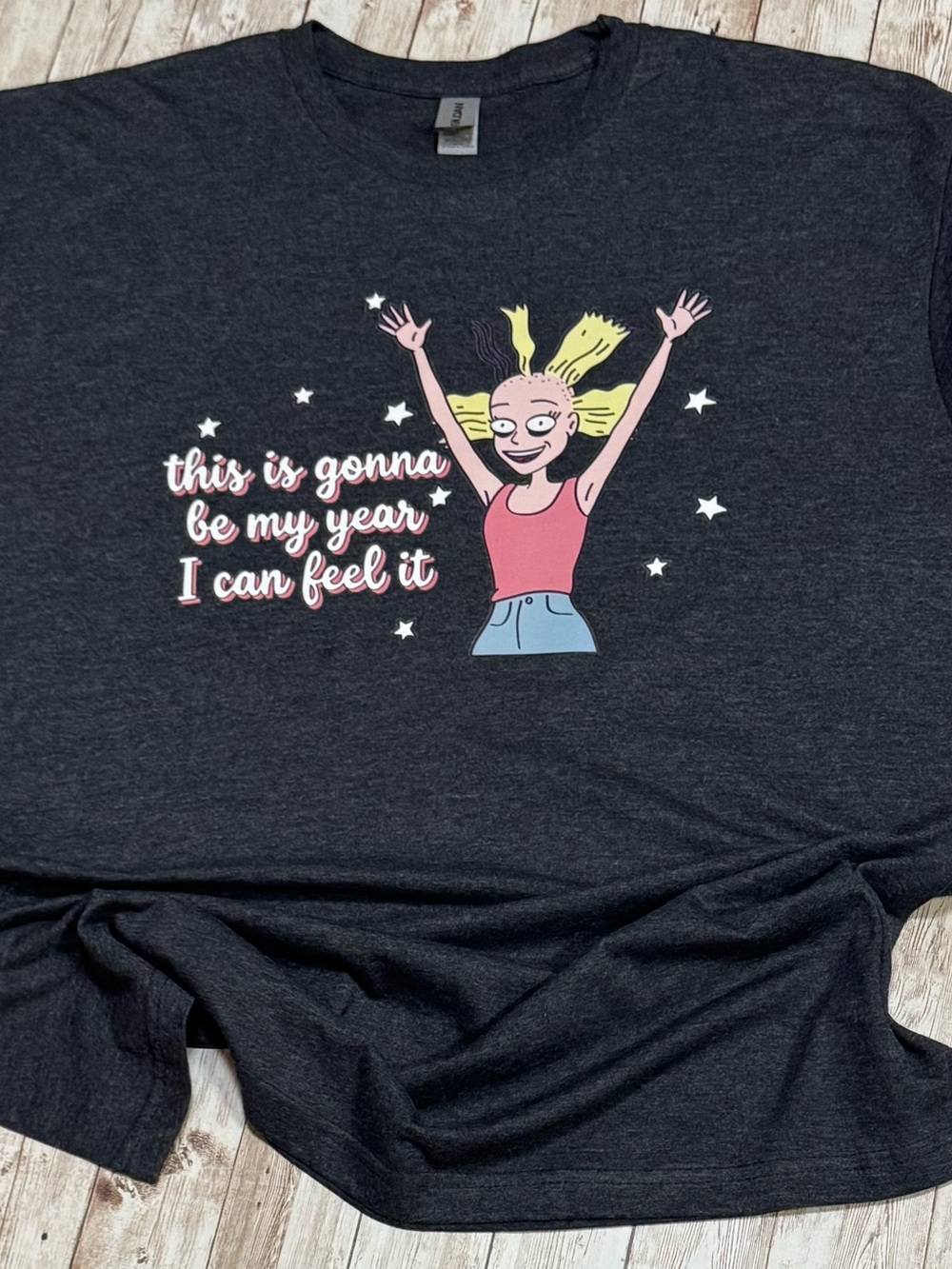 Dark Gray This is Gonna Be my Year Shirt XL